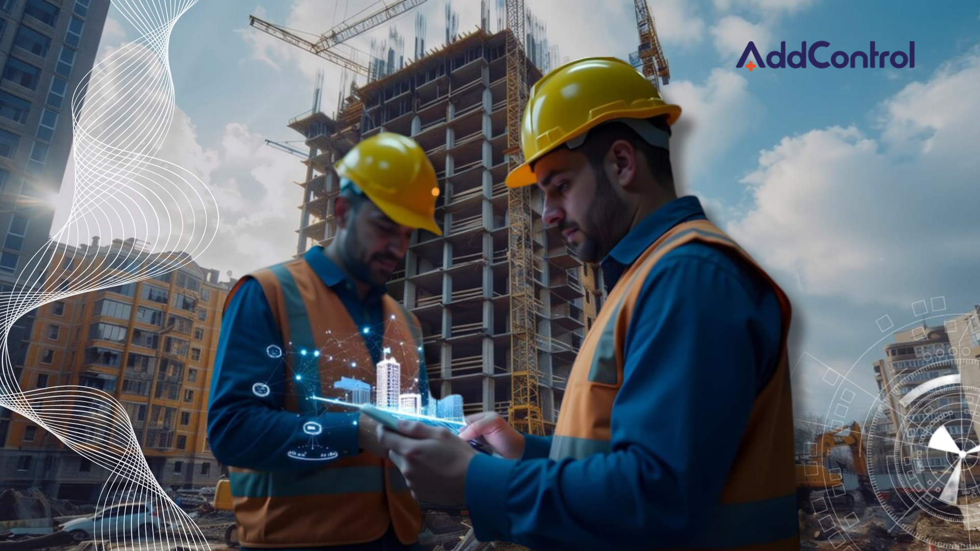 Ingenieros trabajando con AddControl el mejor software de construcción